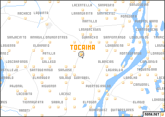 map of Tocaima