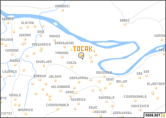map of Točak