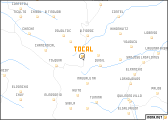 map of Tocal