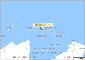 map of Tocamacho