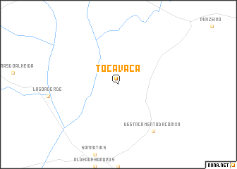 map of Toca Vaca