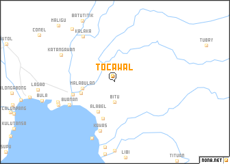 map of Tocawal