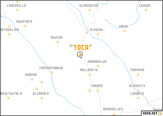 map of Toca