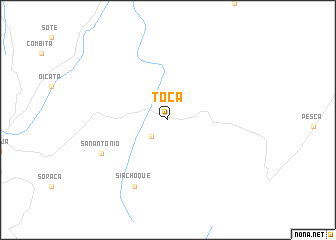map of Toca