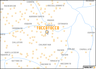 map of Tocco Tocco