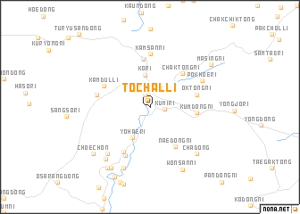 map of Toch\