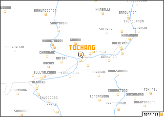 map of Toch\