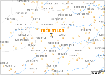 map of Tochintlán