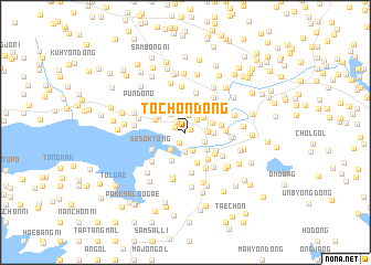 map of Toch\
