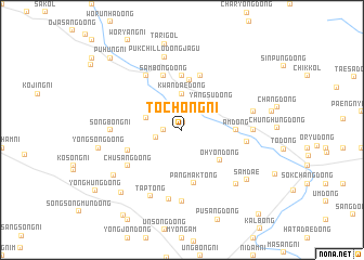 map of Toch\