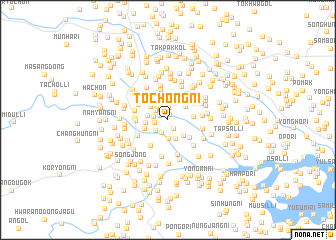 map of Toch\