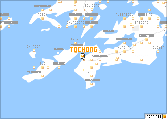 map of Toch\