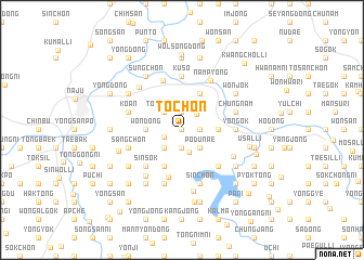 map of Toch\