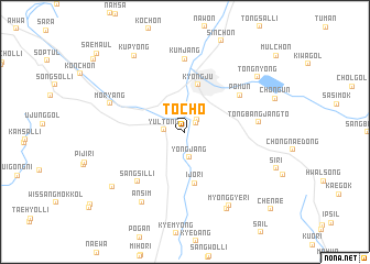 map of Toch\