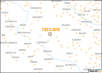 map of Točilovo