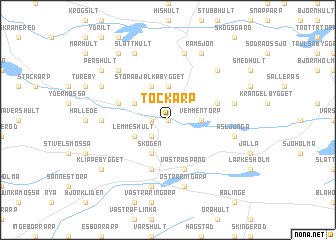 map of Tockarp