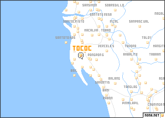 map of Tococ