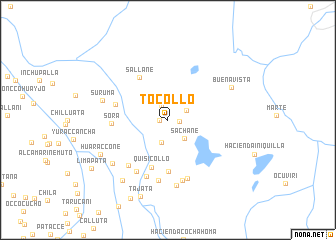 map of Tocollo