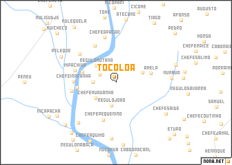 map of Tocolôa