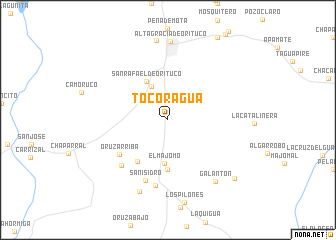 map of Tocoragua