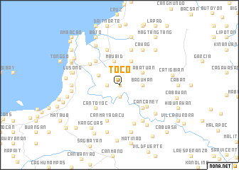 map of Toco