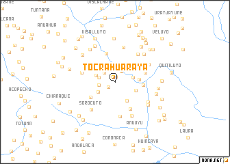 map of Tocra Huaraya