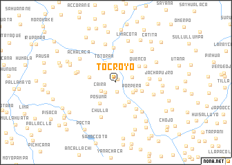 map of Tocroyo