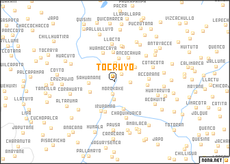 map of Tocruyo