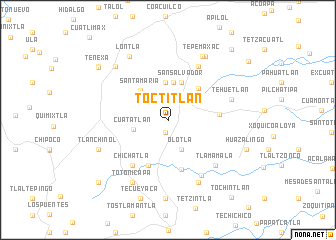 map of Toctitlán