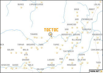 map of Toctoc