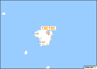 map of Toctoc