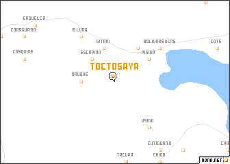 map of Toctosaya