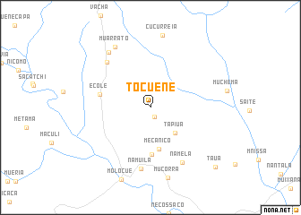 map of Tocuene