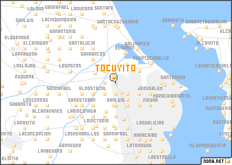 map of Tocuyito