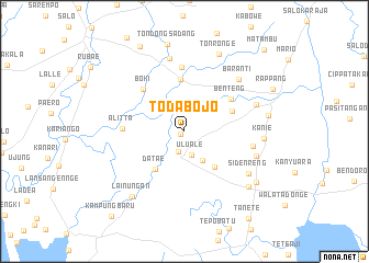 map of Todabojo