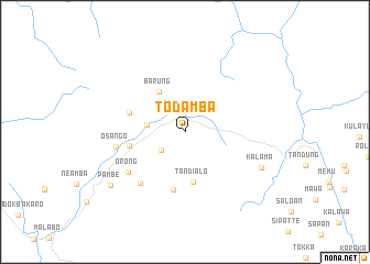 map of Todamba