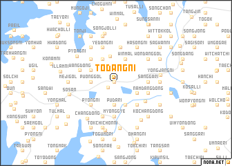 map of Todang-ni