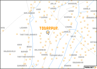 map of Todarpur