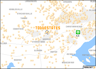 map of Todd Estates