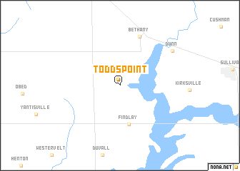 map of Todds Point