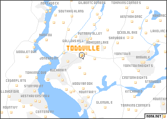 map of Toddville