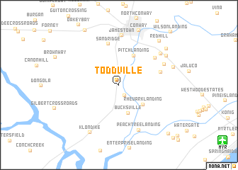 map of Toddville