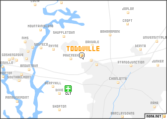 map of Toddville