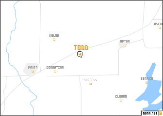 map of Todd