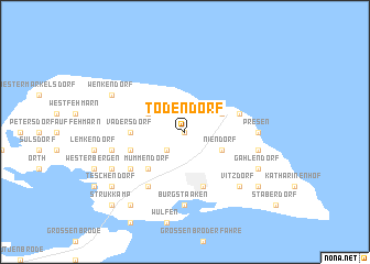 map of Todendorf