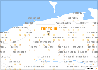 map of Toderup