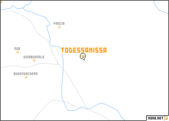 map of Todessa Missa
