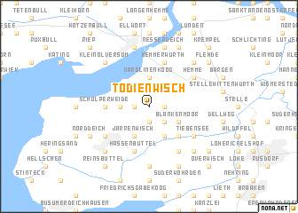 map of Tödienwisch