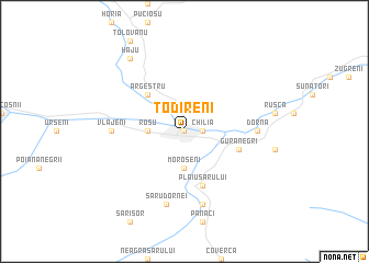 map of Todireni