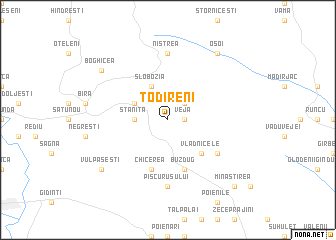 map of Todireni